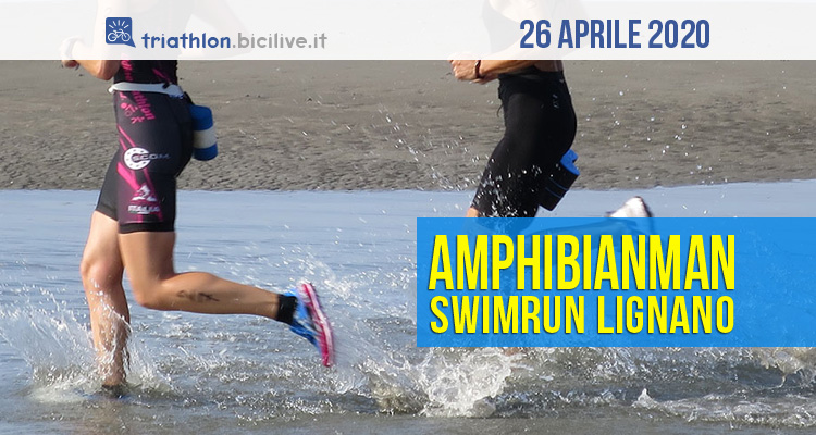 Amphibianman 2020: gare Swimrun a Lignano 26 aprile