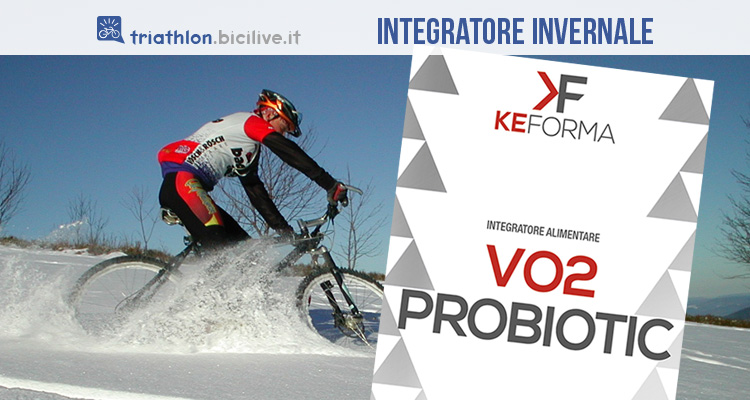 KeForma VO2 Probiotic: integratore alimentare triatleti runner e ciclisti