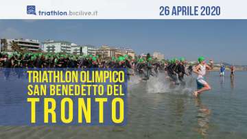 Domenica 26 aprile 2020 è la giornata dell’VIII Triathlon Olimpico Silver Città di San Benedetto del Tronto
