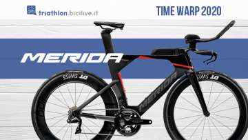 Merida Time Warp Tri: bici da triathlon ad alta tecnologia