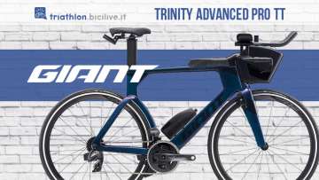 Bicicletta da triathlon Giant Trinity Advanced Pro TT