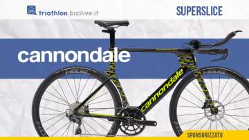 Cannondale SuperSlice: pura velocità per triathlon e crono