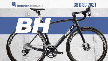 BH Bikes G8 Disc 2021: bicicletta aero da strada e triathlon