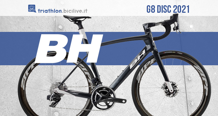 BH Bikes G8 Disc 2021: bicicletta aero da strada e triathlon
