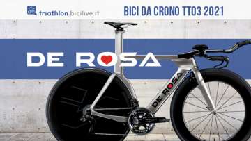 La nuova bici da cronometro De Rosa TT03 2021