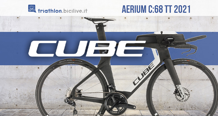 La nuova bicicletta da triathlon Cube Aerium C68 TT 2021