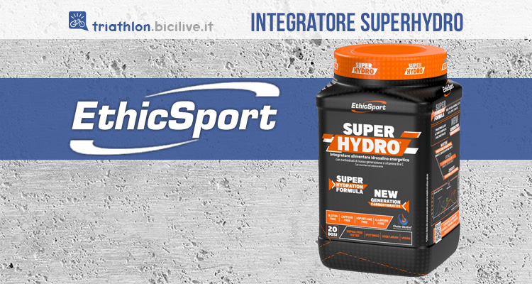 L'integratore sportivo Ethicsport Super Hydro